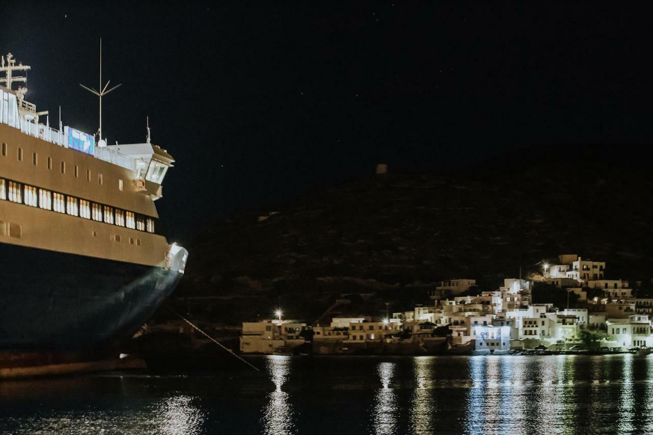 Amorgis Seaside Villa Aegiali Exteriér fotografie